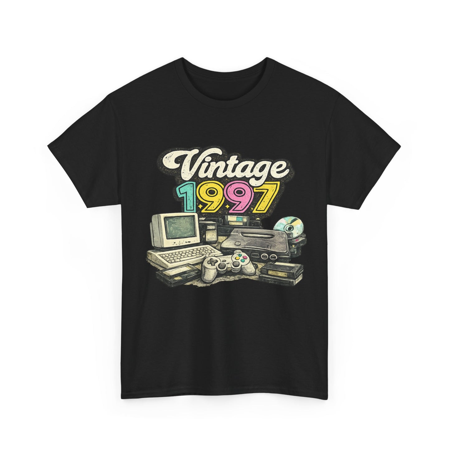 Vintage 1997 Retro T-Shirt | 1997 Birth Year Shirt | Retro 90s Graphic Tee