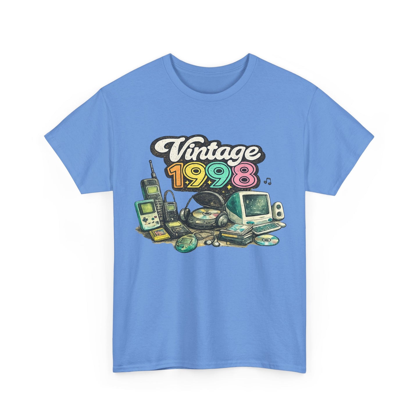 Vintage 1998 Retro T-Shirt | 1998 Birth Year Shirt | Retro 90s Graphic Tee