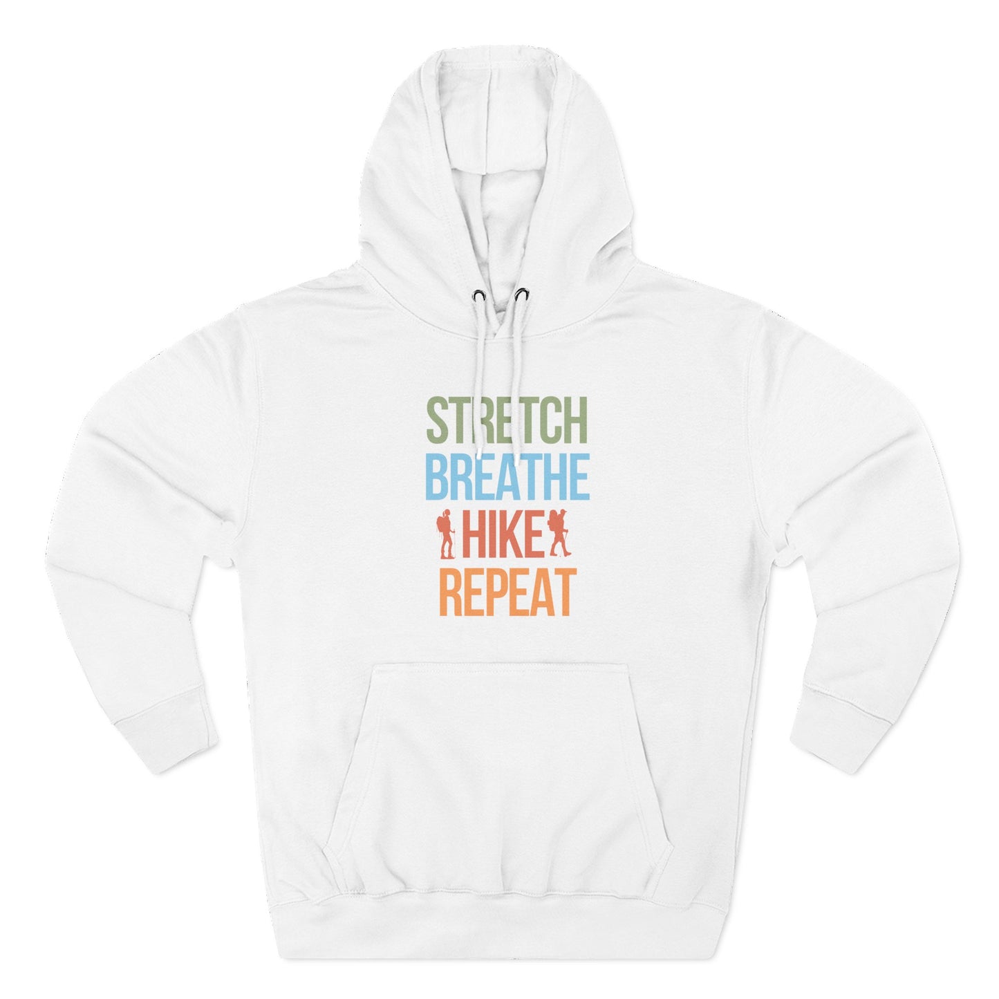 Hiking Fleece Hoodie – Outdoor Adventure Sweatshirt, Gift for Nature Lovers