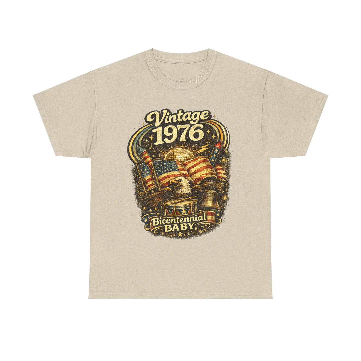 Vintage 1976 Retro T-Shirt | 1976 Birth Year Shirt | Retro 70s Graphic Tee