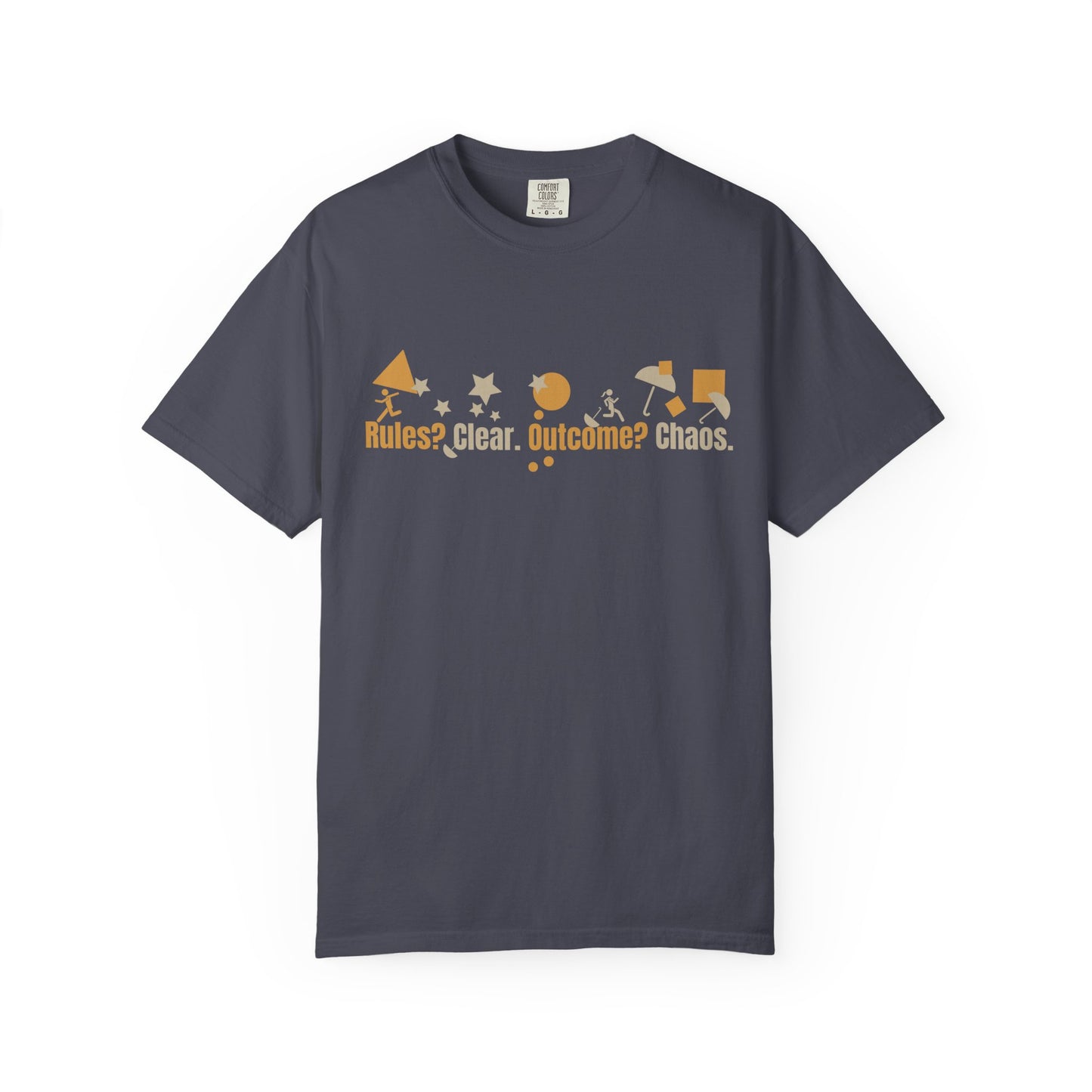 Shape Challenge T-Shirt | Triangle Circle Square Unisex Graphic Tee | Retro Gamer Streetwear Shirt