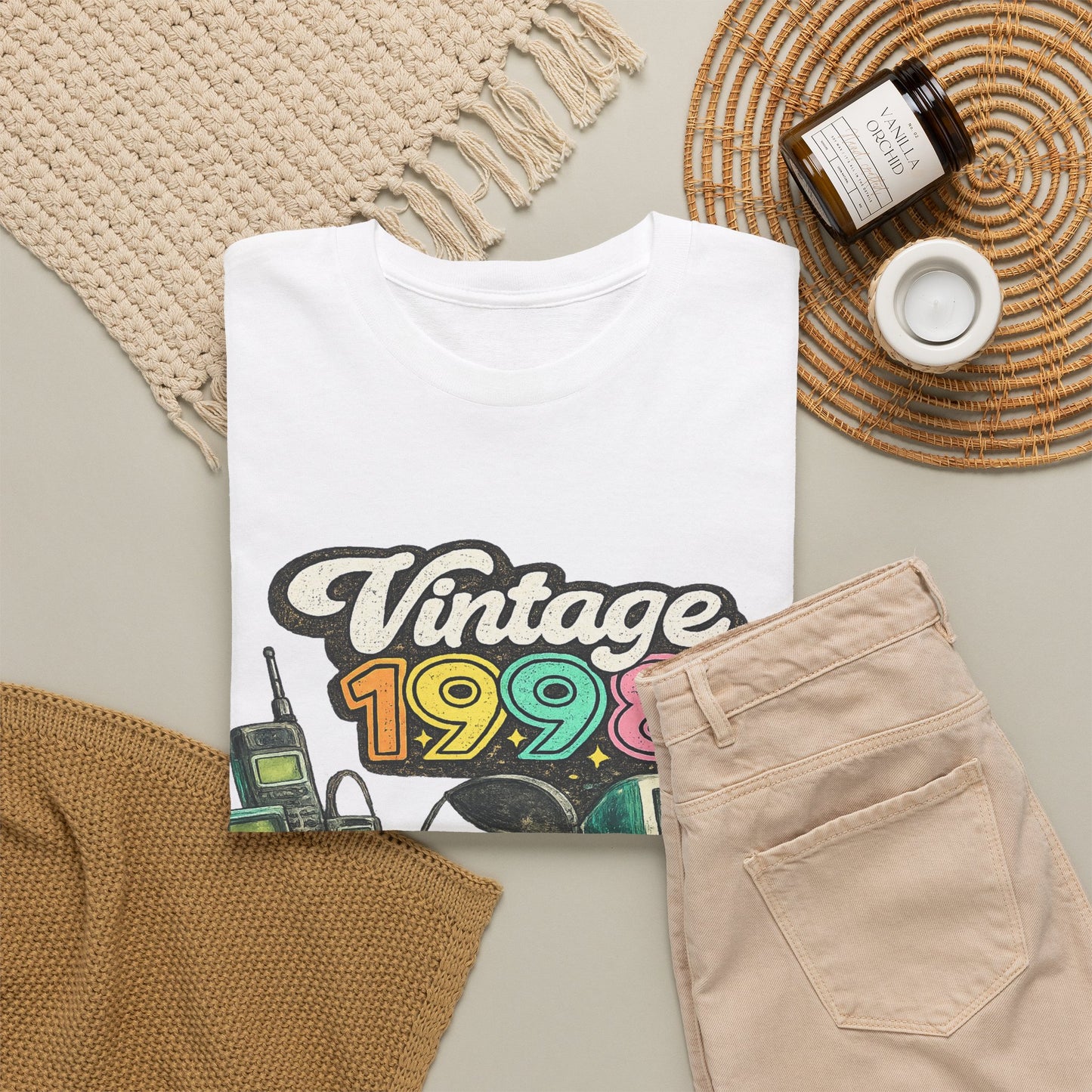 Vintage 1998 Retro T-Shirt | 1998 Birth Year Shirt | Retro 90s Graphic Tee