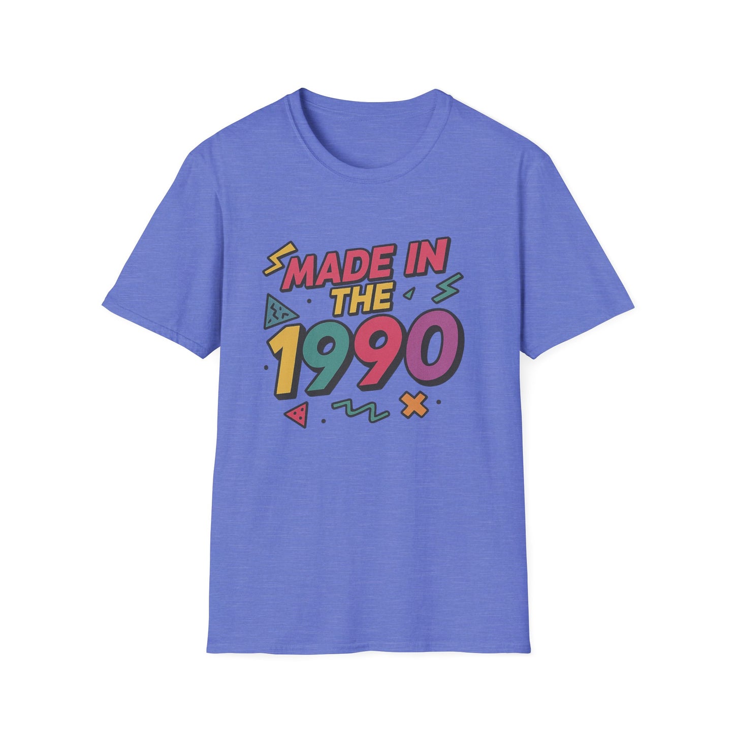 Made in 1990 T-Shirt Retro 90s Birthday Vintage Year Tee
