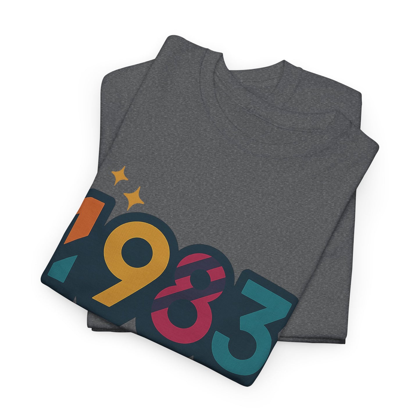 Retro Vibe 1983 T-Shirt Born to Vibe Cotton Tee, Vintage 80s Style Unisex Shirt, Birthday Gift, Casual Everyday Top