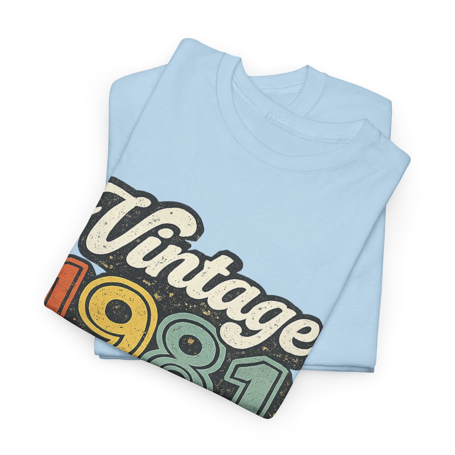 Vintage 1981 Retro T-Shirt | 1981 Birth Year Shirt | 80s Graphic Tee