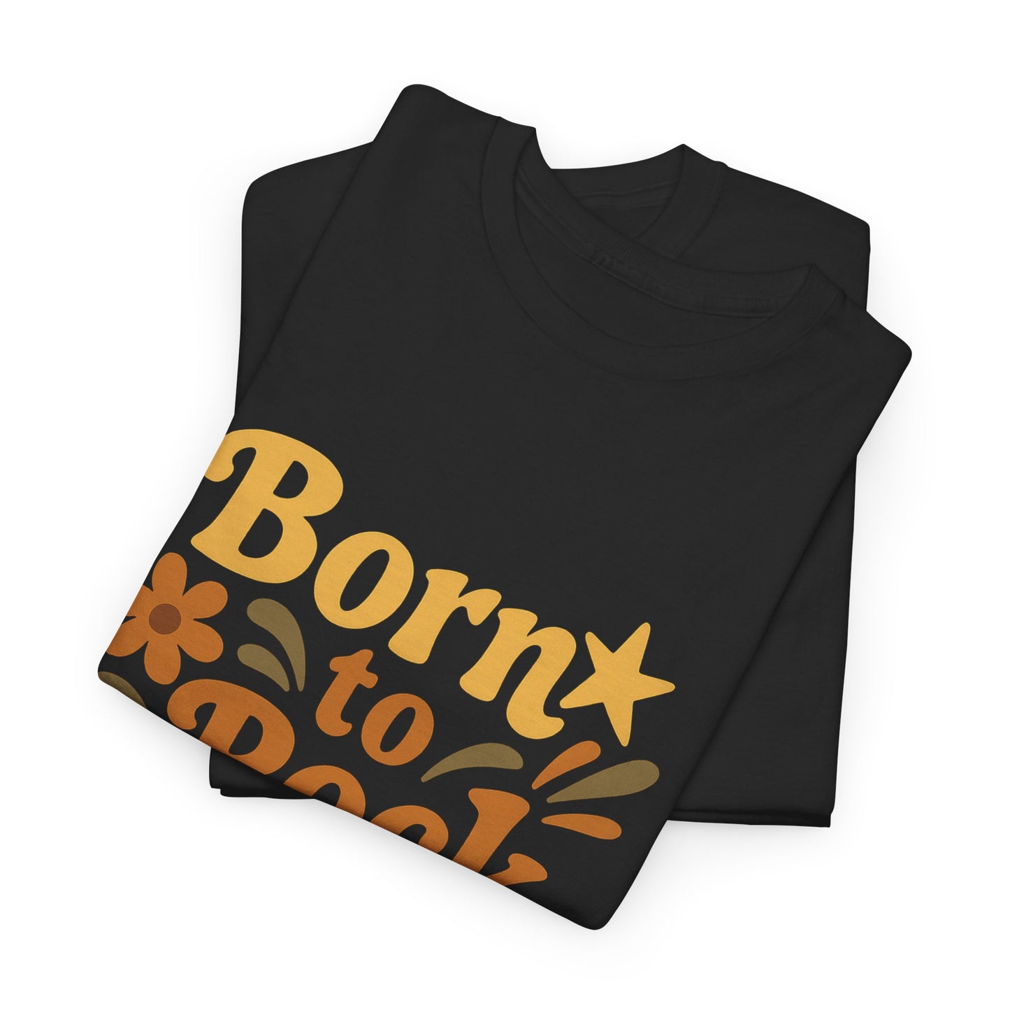 Retro Vibe T-Shirt Born to Vibe 1971 Cotton Tee, Unisex Vintage Shirt, 70s Style Top, Birthday Gift, Casual Everyday Apparel
