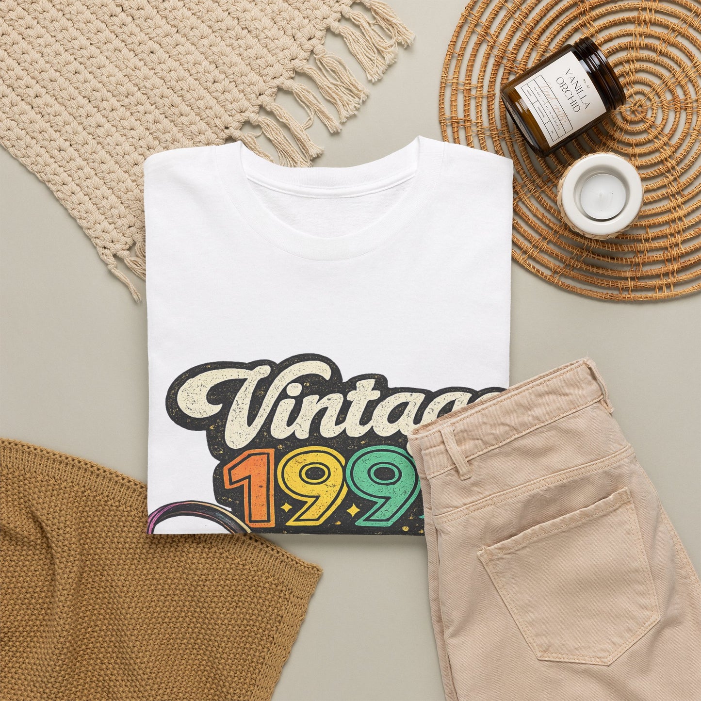 Made in 1991 Totally Rad T-Shirt | Retro 90s Birth Year Shirt | 1991 Birthday Gift Tee