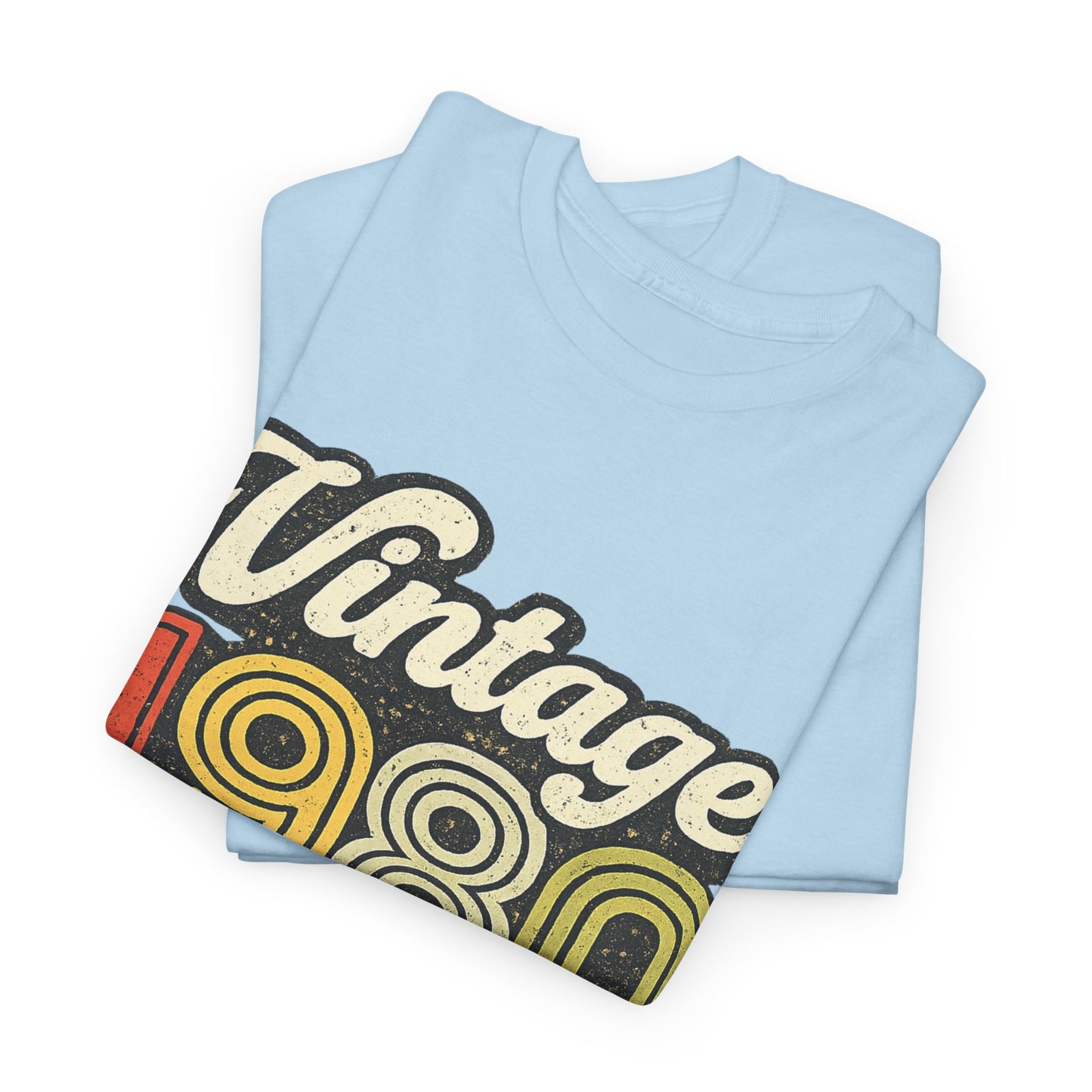 Retro 1980 T-Shirt Born in 1980, Vintage 80s Birthday Shirt, Unisex Graphic Tee Gift