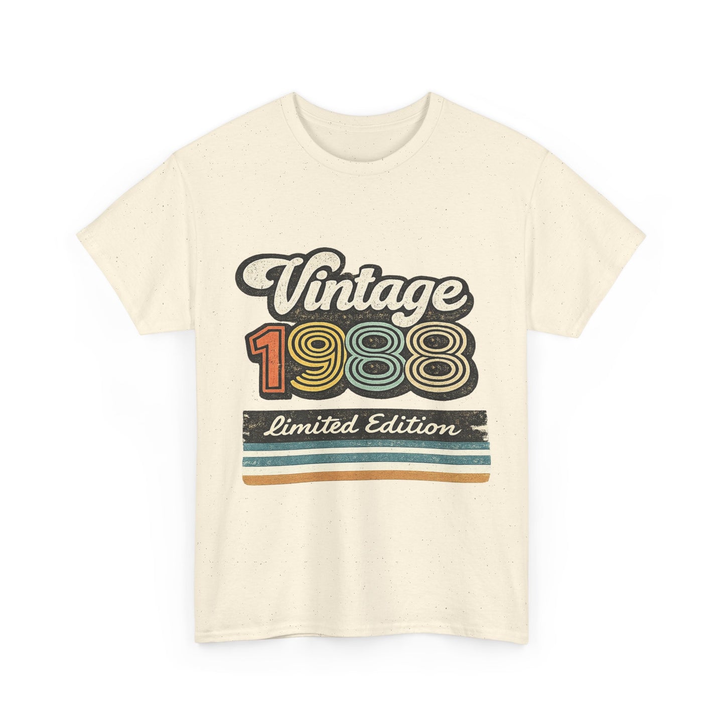 Vintage 1988 Retro T-Shirt | 1988 Birth Year Shirt | Retro 80s Graphic Tee