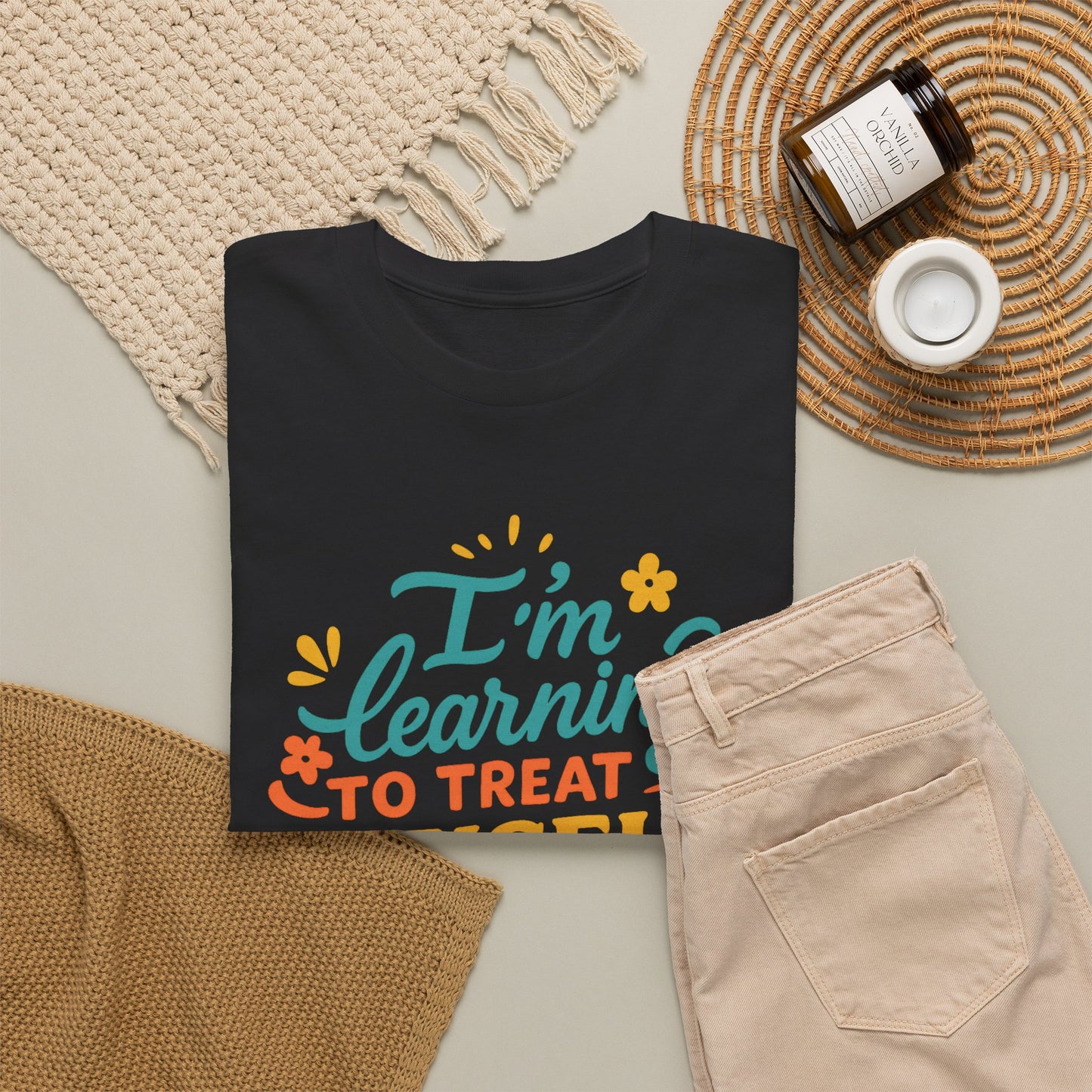 Self Care Message Tee Kindness Shirt Motivational T Shirt Gift for Friends Affirmation Apparel Comfortable Casual Outfit