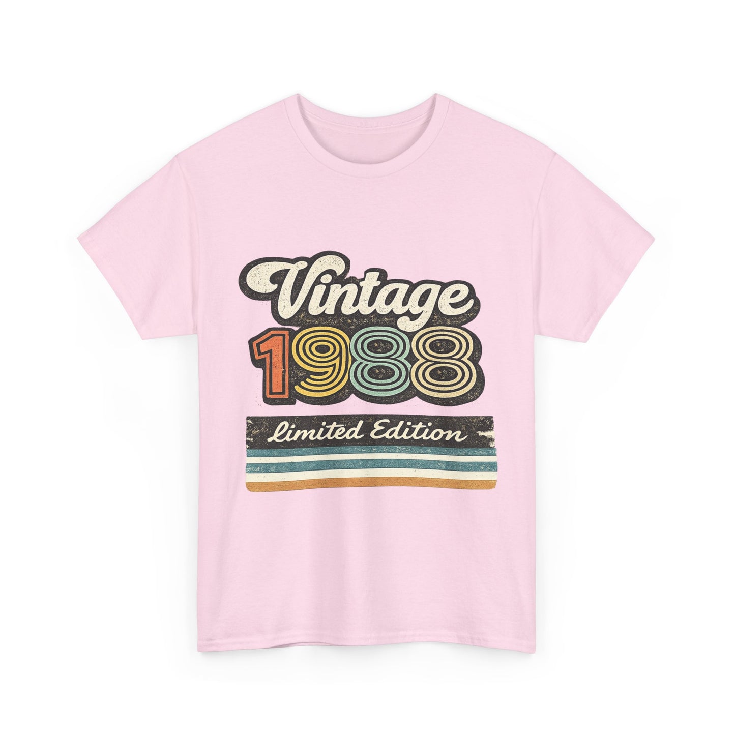 Vintage 1988 Retro T-Shirt | 1988 Birth Year Shirt | Retro 80s Graphic Tee