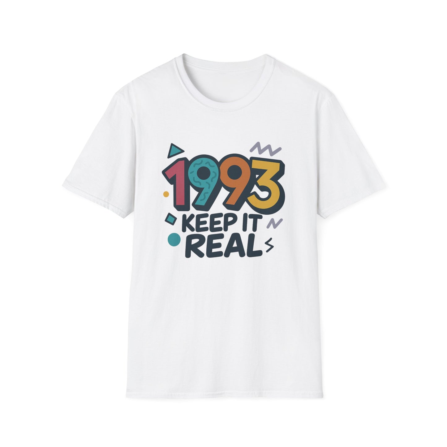 Keep It Real 1993 T-Shirt Retro 90s Birthday Vintage Year Tee