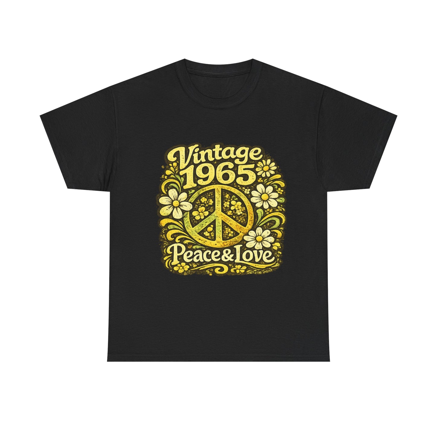 Vintage 1965 Retro T-Shirt – Born to Vibe 1965 Shirt, 60s Hippie Graphic Tee, Retro Birth Year Shirt, 1965 Birthday Gift