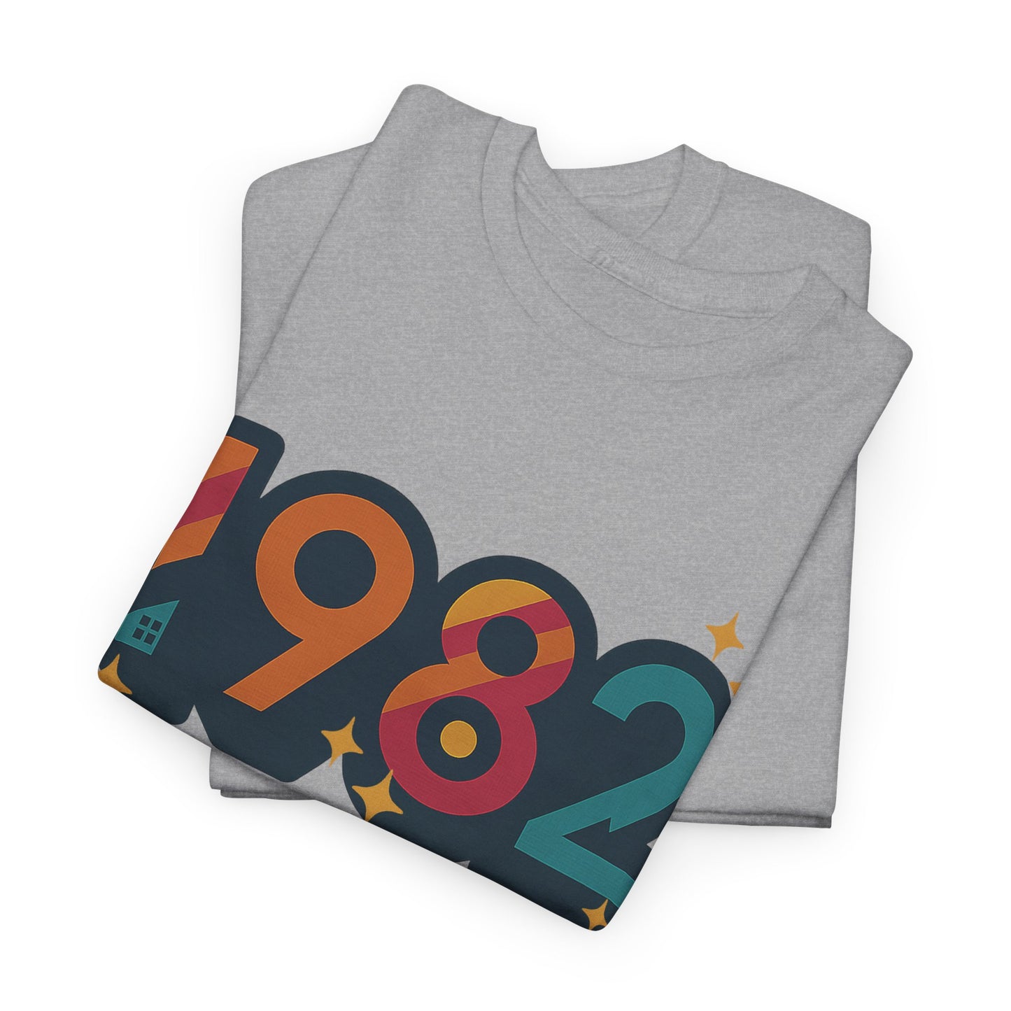 Retro Vibe 1982 T-Shirt Born to Vibe Cotton Tee, Vintage 80s Style Unisex Shirt, Birthday Gift, Casual Everyday Top