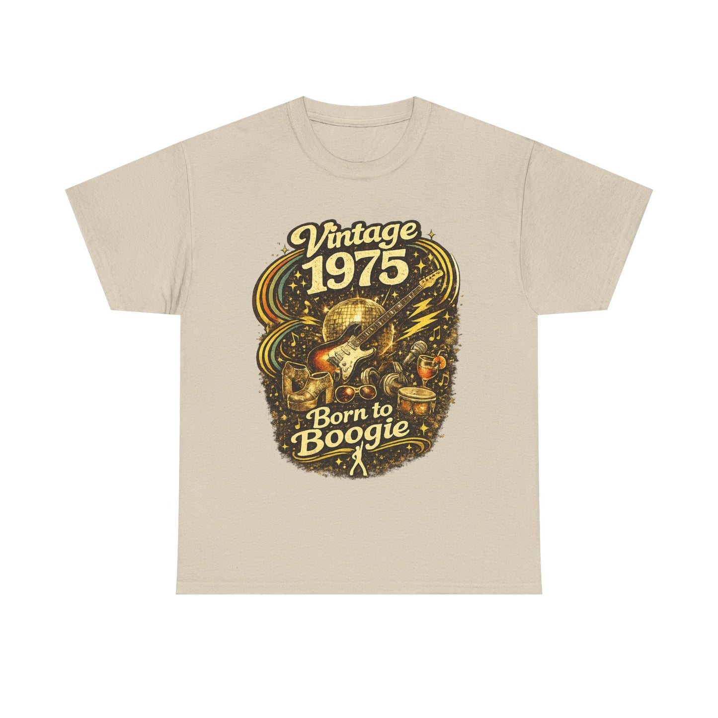 Vintage 1975 Retro T-Shirt | 1975 Birth Year Shirt | Retro 70s Graphic Tee