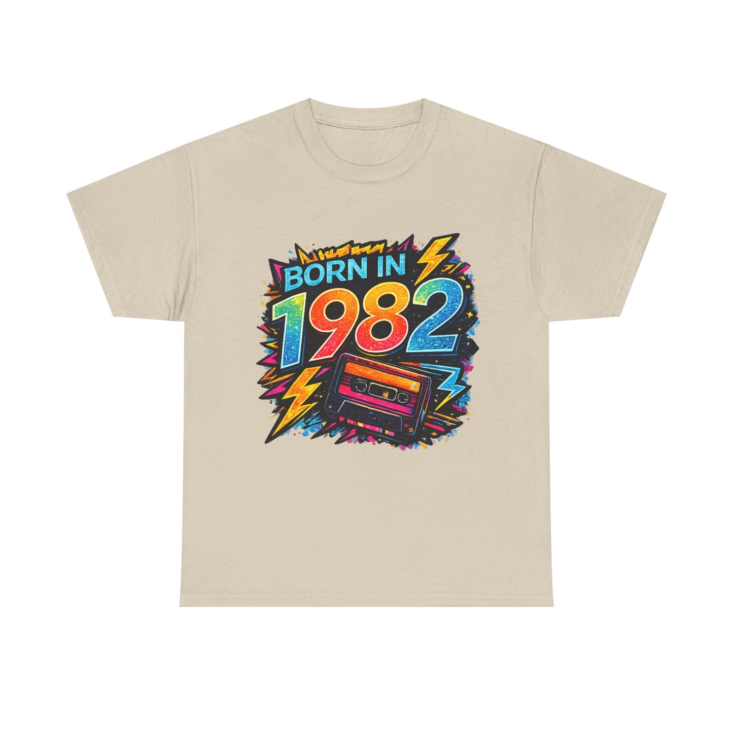 Vintage 1982 Retro T-Shirt | 1982 Birth Year Shirt | Retro 80s Graphic Tee