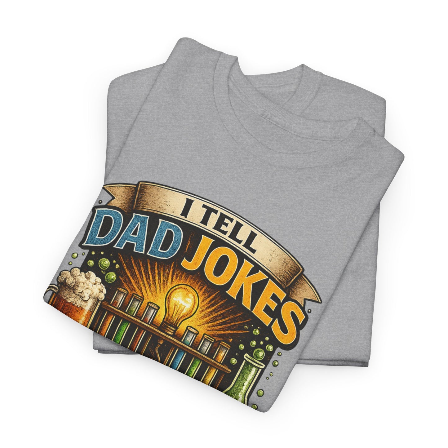 I Tell Dad Jokes Periodically Shirt | Funny Science Dad Tee | Chemistry Pun Fathers Day Gift