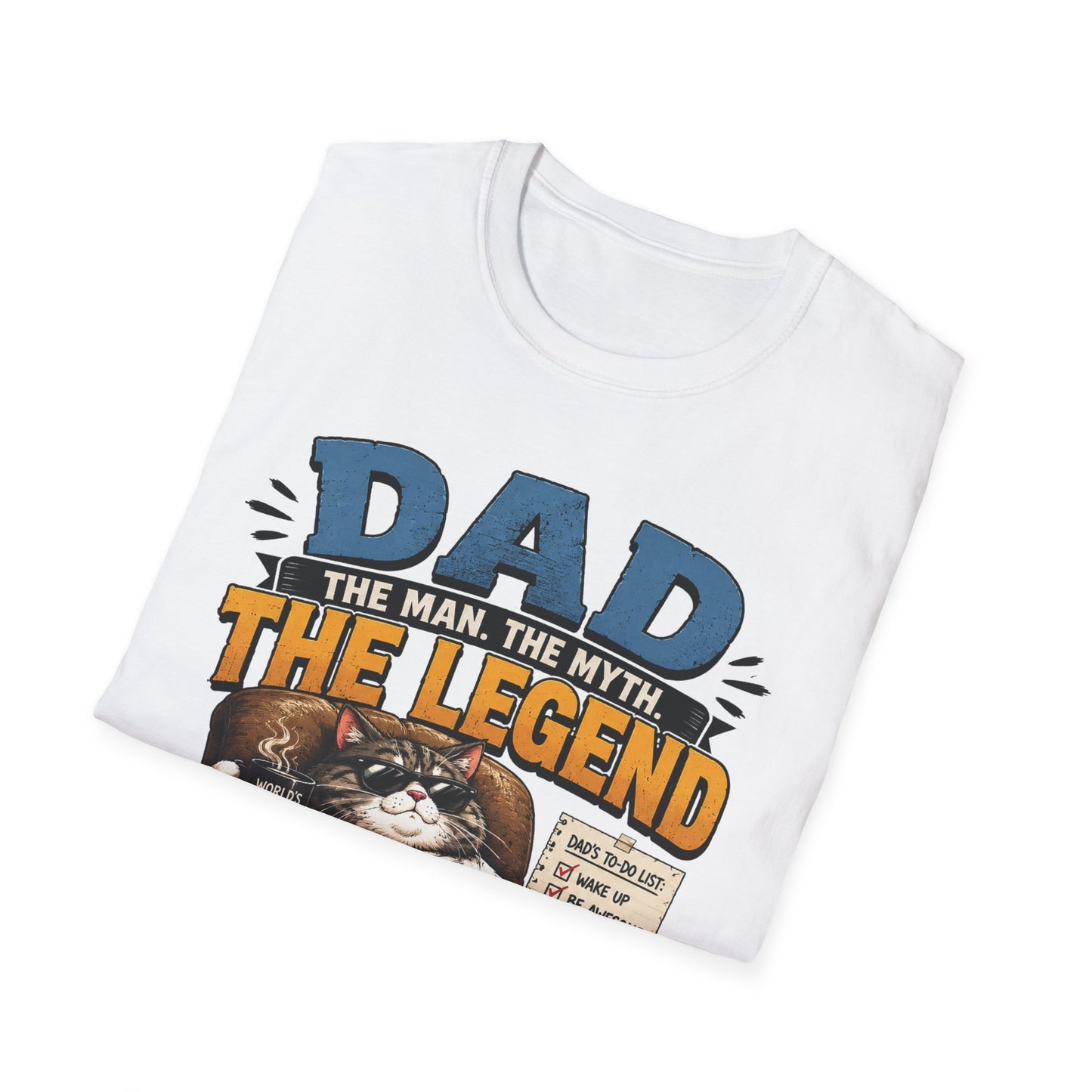 Dad The Man The Myth The Legend Shirt – Funny Father’s Day Gift for Dad, Vintage Dad Tee, Cool Dad Graphic T-Shirt
