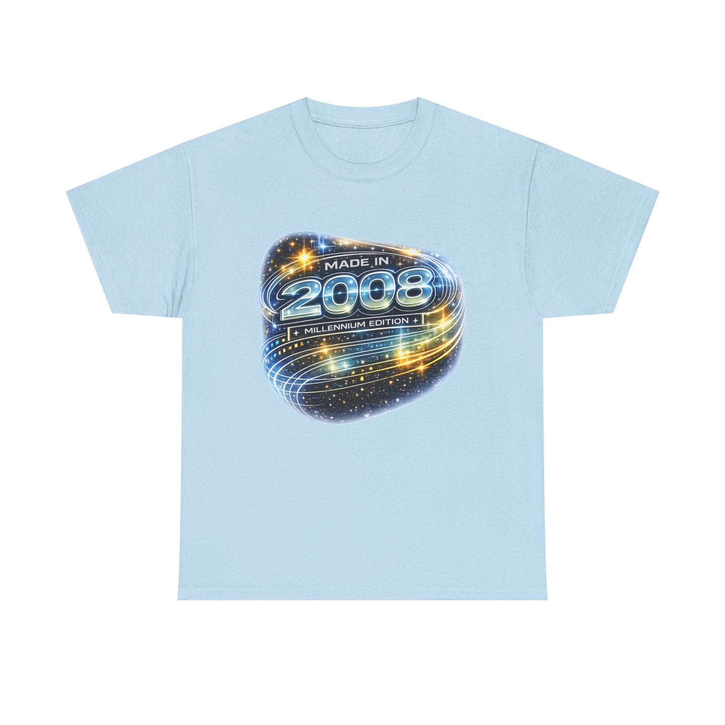 Born in 2008 Y2K T-Shirt, Retro 2000s Birthday Shirt, Vintage 2008 Graphic Tee, Unisex Nostalgia Gift