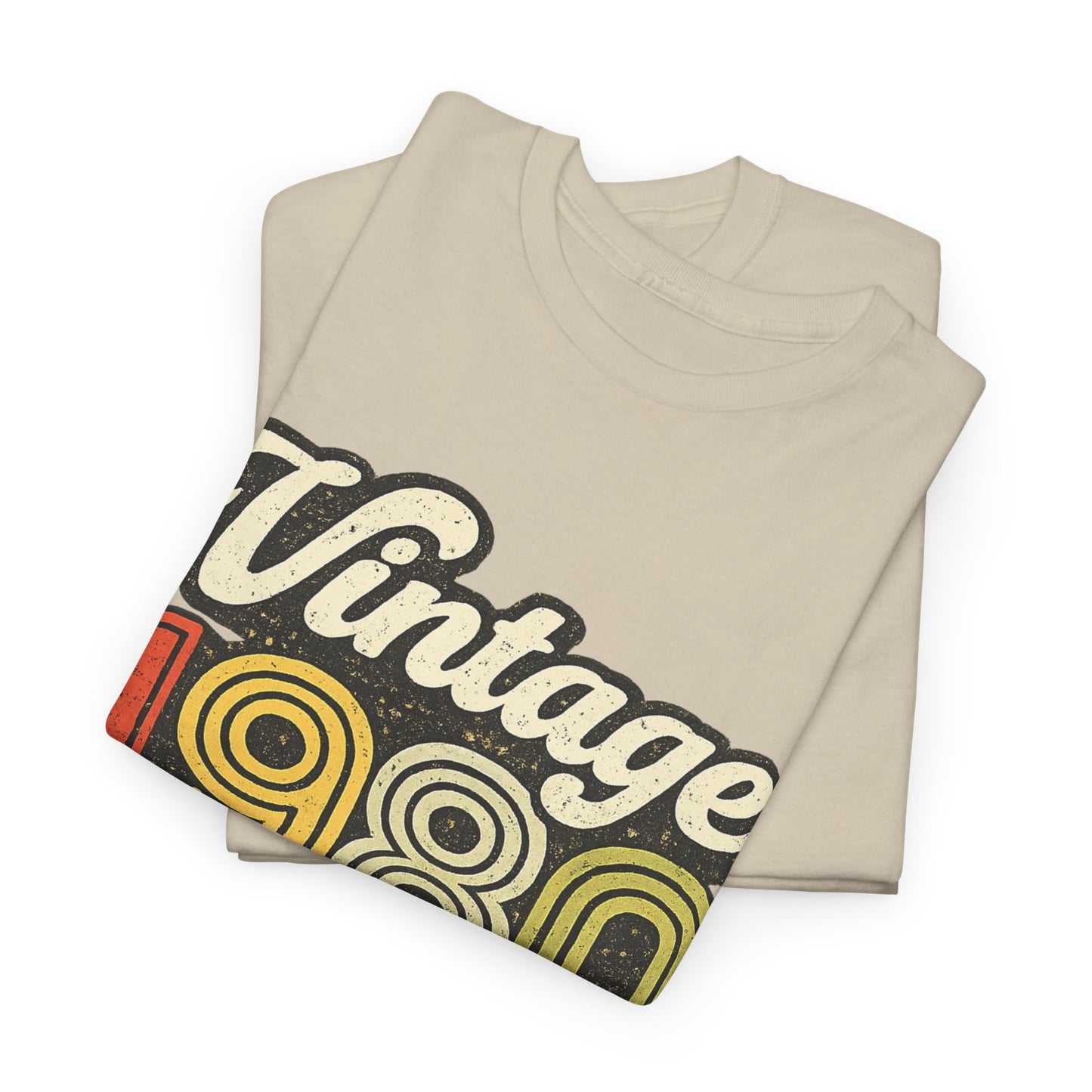 Retro 1980 T-Shirt Born in 1980, Vintage 80s Birthday Shirt, Unisex Graphic Tee Gift