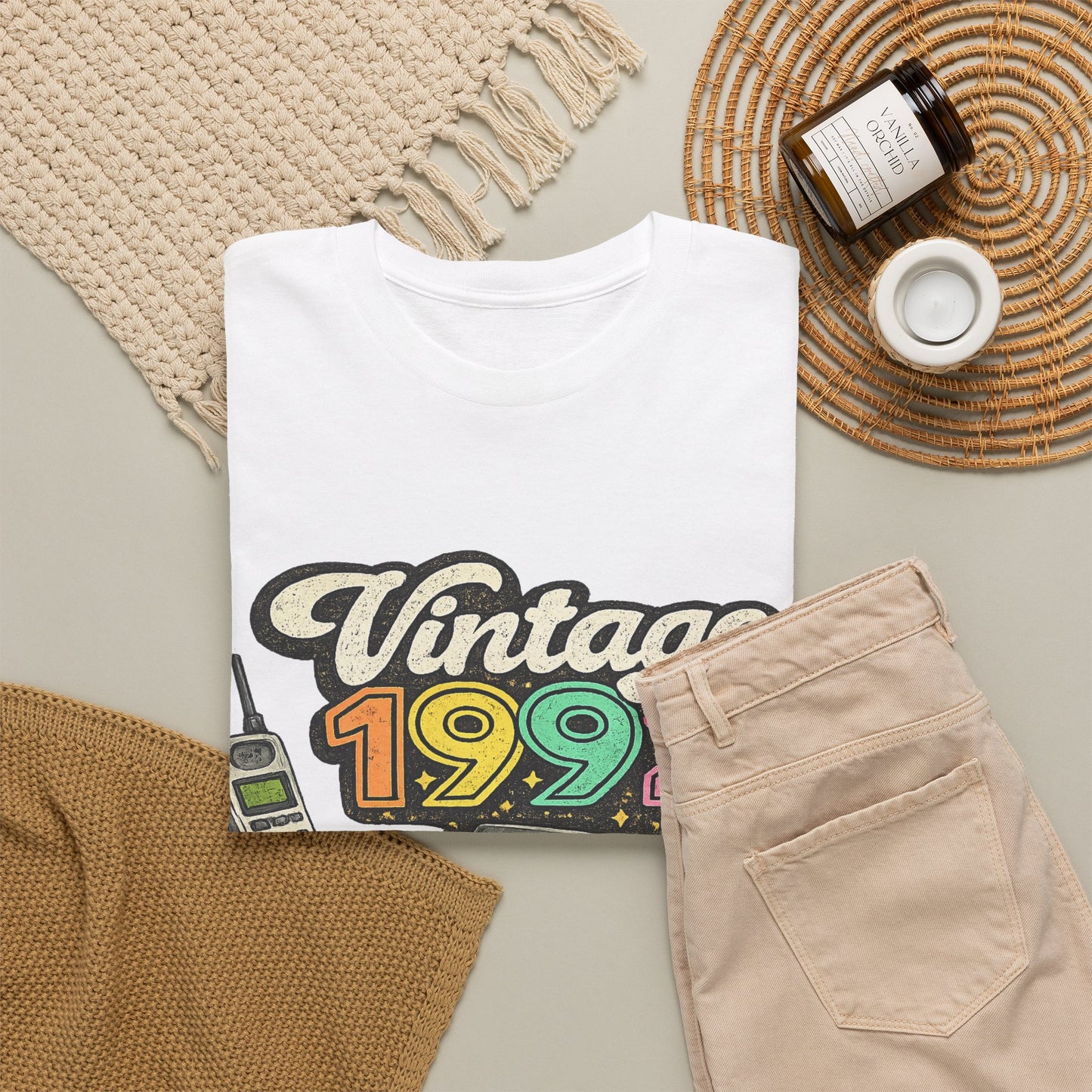 Made in 1992 Totally Cool T-Shirt | Retro 90s Birth Year Shirt | 1992 Birthday Gift Tee