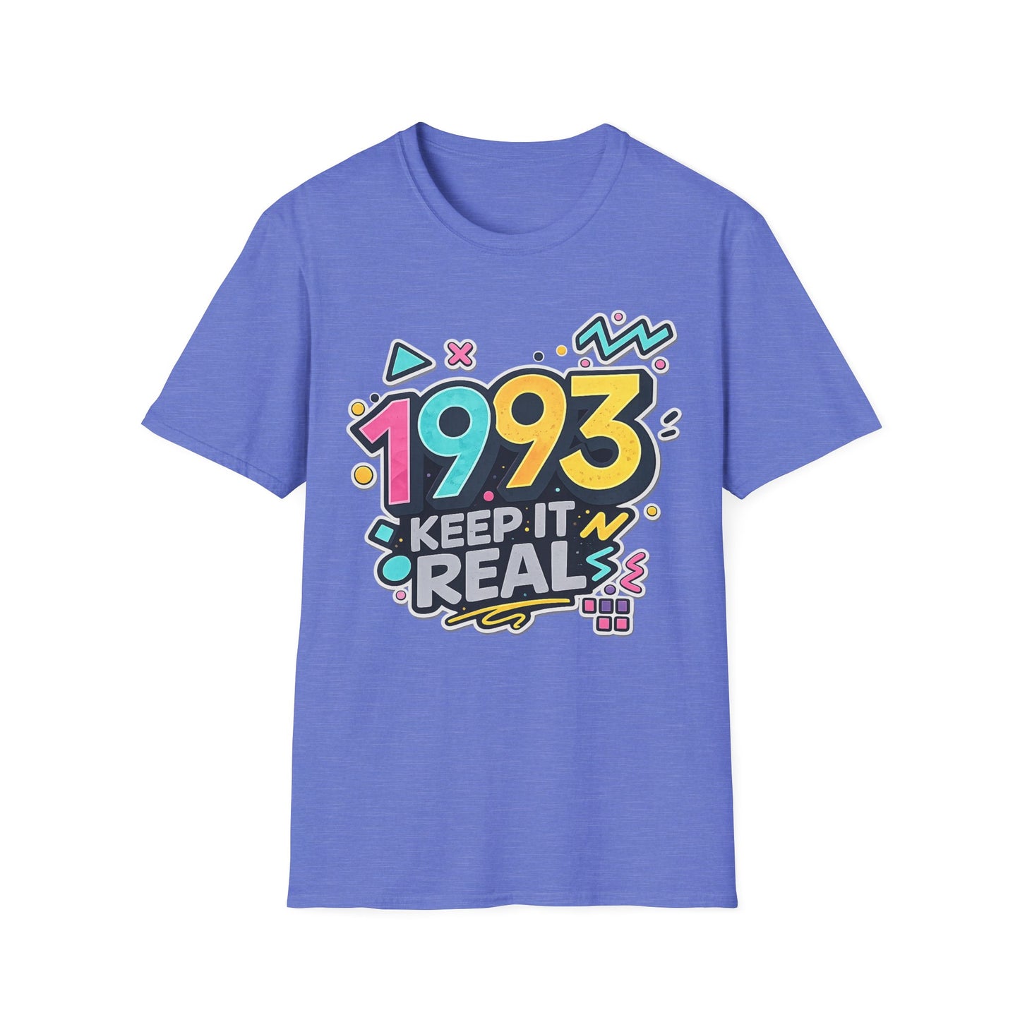 Keep It Real 1993 T-Shirt Retro 90s Birthday Vintage Year Tee