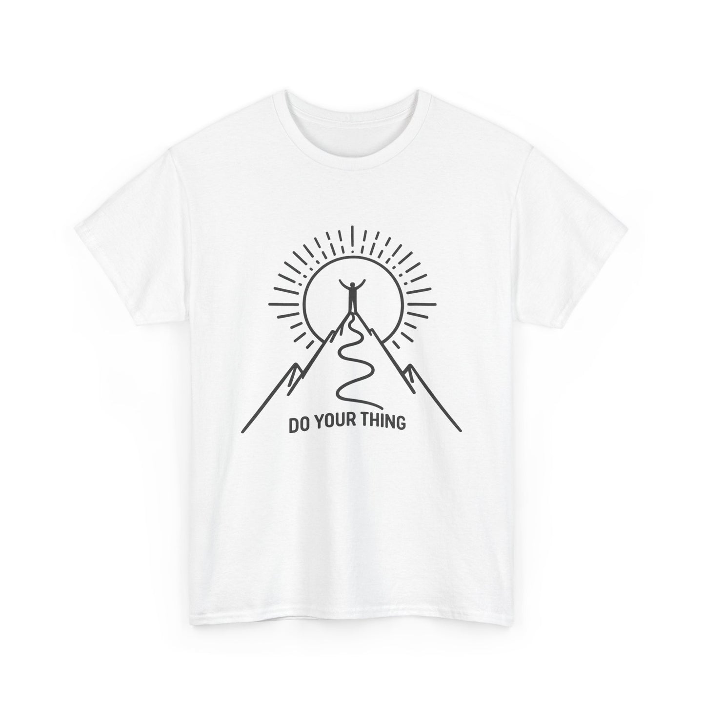 Do Your Thing Mountain Tee — Inspirational Hiking Graphic T-Shirt