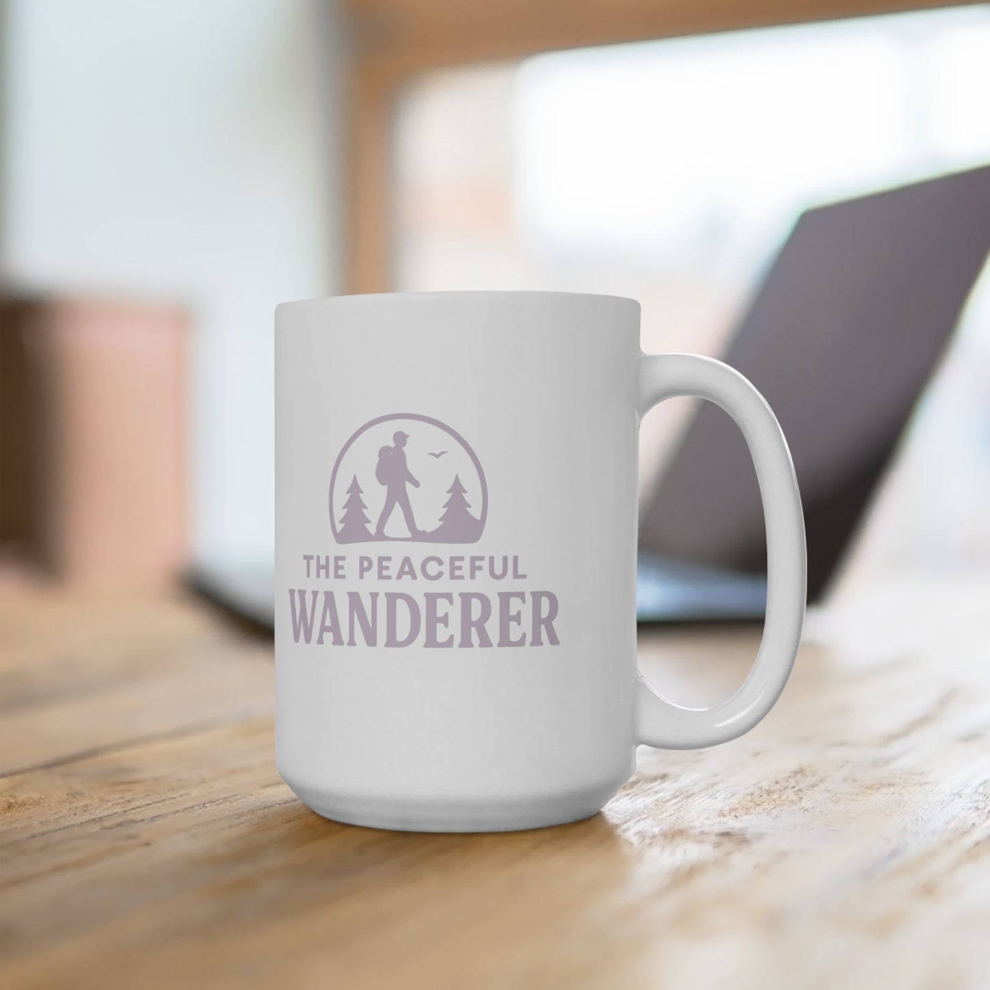 Adventure Travel Mug Ceramic Coffee Cup, Wanderlust Gift for Outdoor Lovers