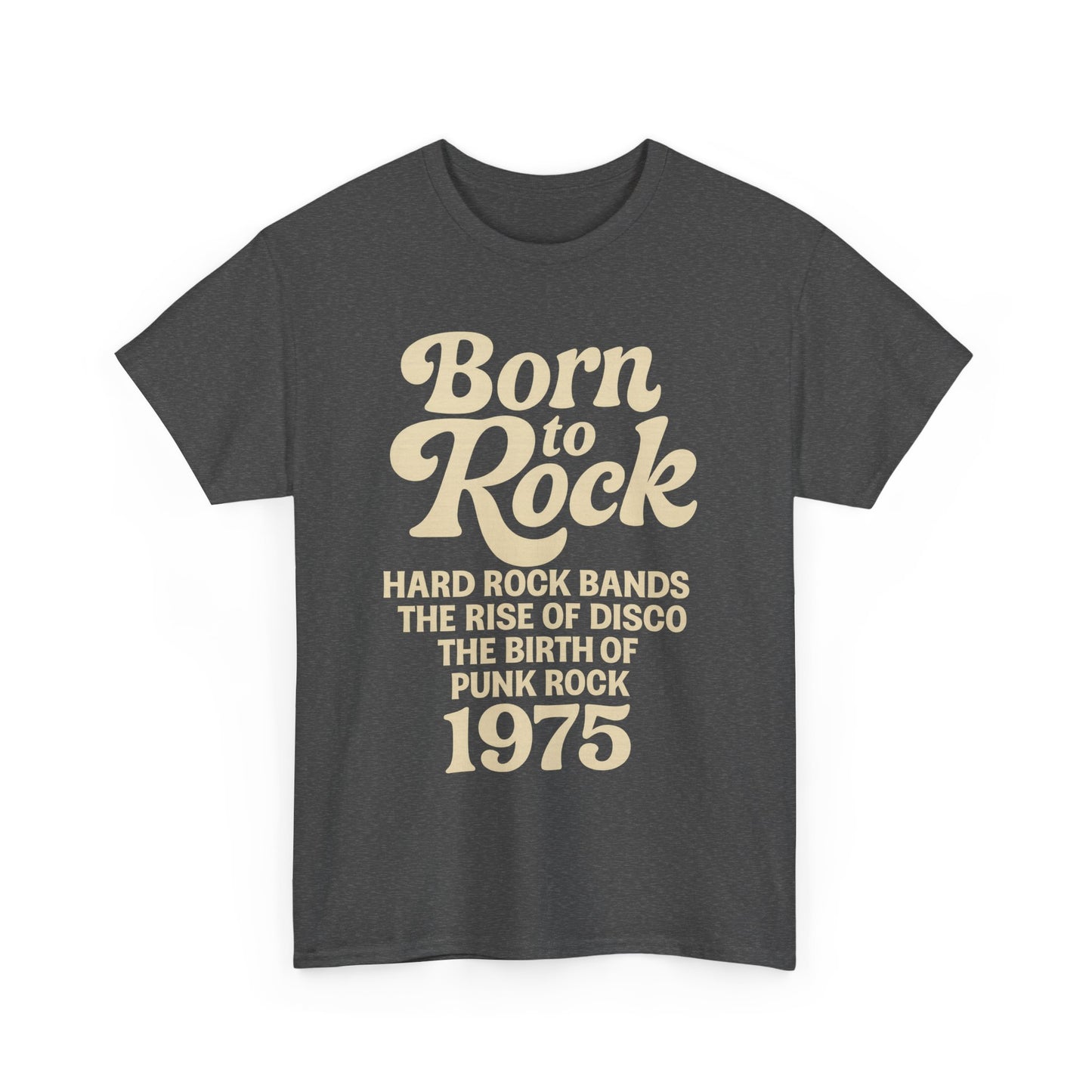 Retro Vibe T-Shirt Born to Vibe 1975 Cotton Tee, Unisex Vintage Shirt, 70s Style Top, Birthday Gift, Casual Everyday Apparel