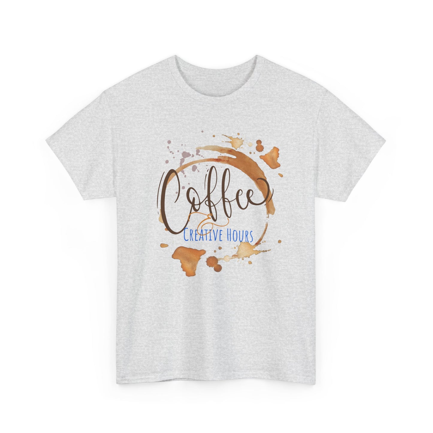 Front & Back Coffee Creative Hours Shirt, Where Coffee Meets Creativity Tee, Artist Coffee Lover T-Shirt, Creative Community Graphic Tee