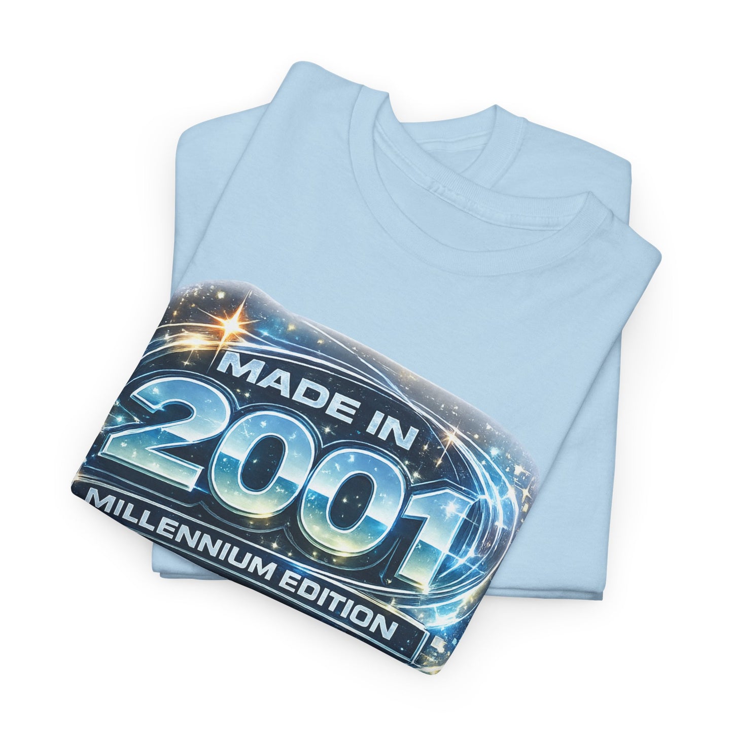 Born in 2001 Y2K T-Shirt, Retro 2000s Birthday Shirt, Vintage 2001 Graphic Tee, Unisex Nostalgia Gift