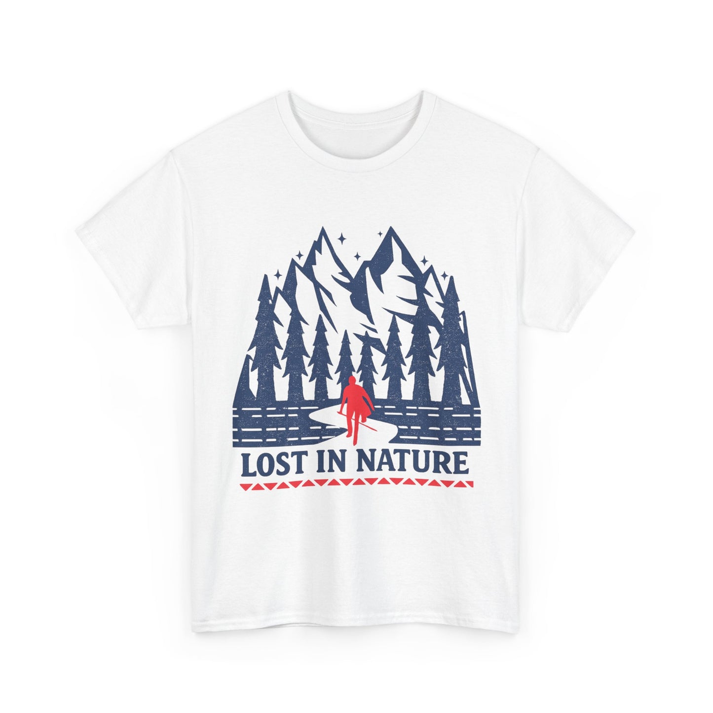 Lost in Nature T-Shirt | Mountain Hiking Shirt | Forest Adventure Graphic Tee | Nature Lover Gift | Outdoor Explorer Shirt