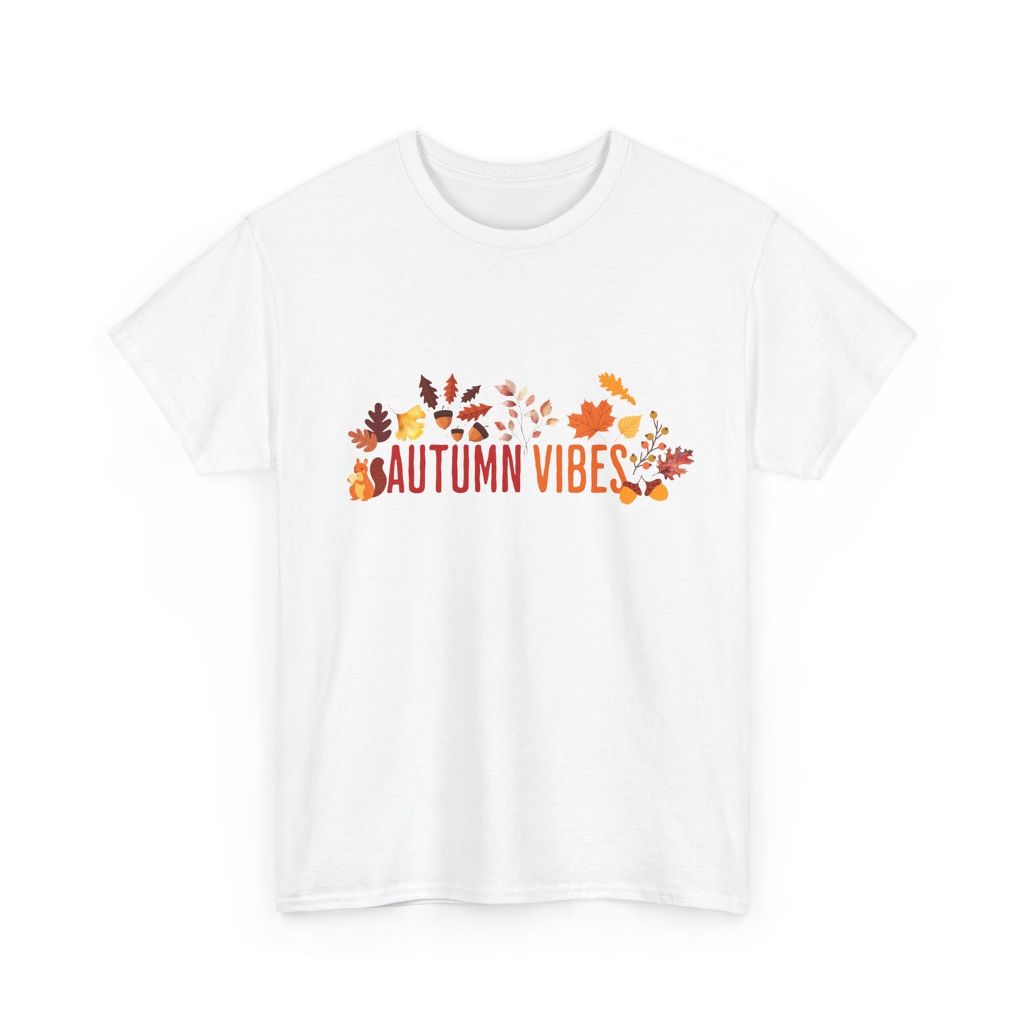 Autumn Vibes Fall Tee Cozy Unisex Cotton Shirt, Seasonal Fashion, Thanksgiving Gift, Everyday Casual Wear