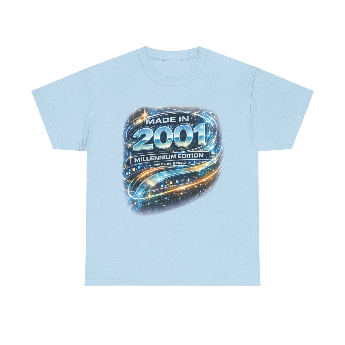 Born in 2001 Y2K T-Shirt, Retro 2000s Birthday Shirt, Vintage 2001 Graphic Tee, Unisex Nostalgia Gift