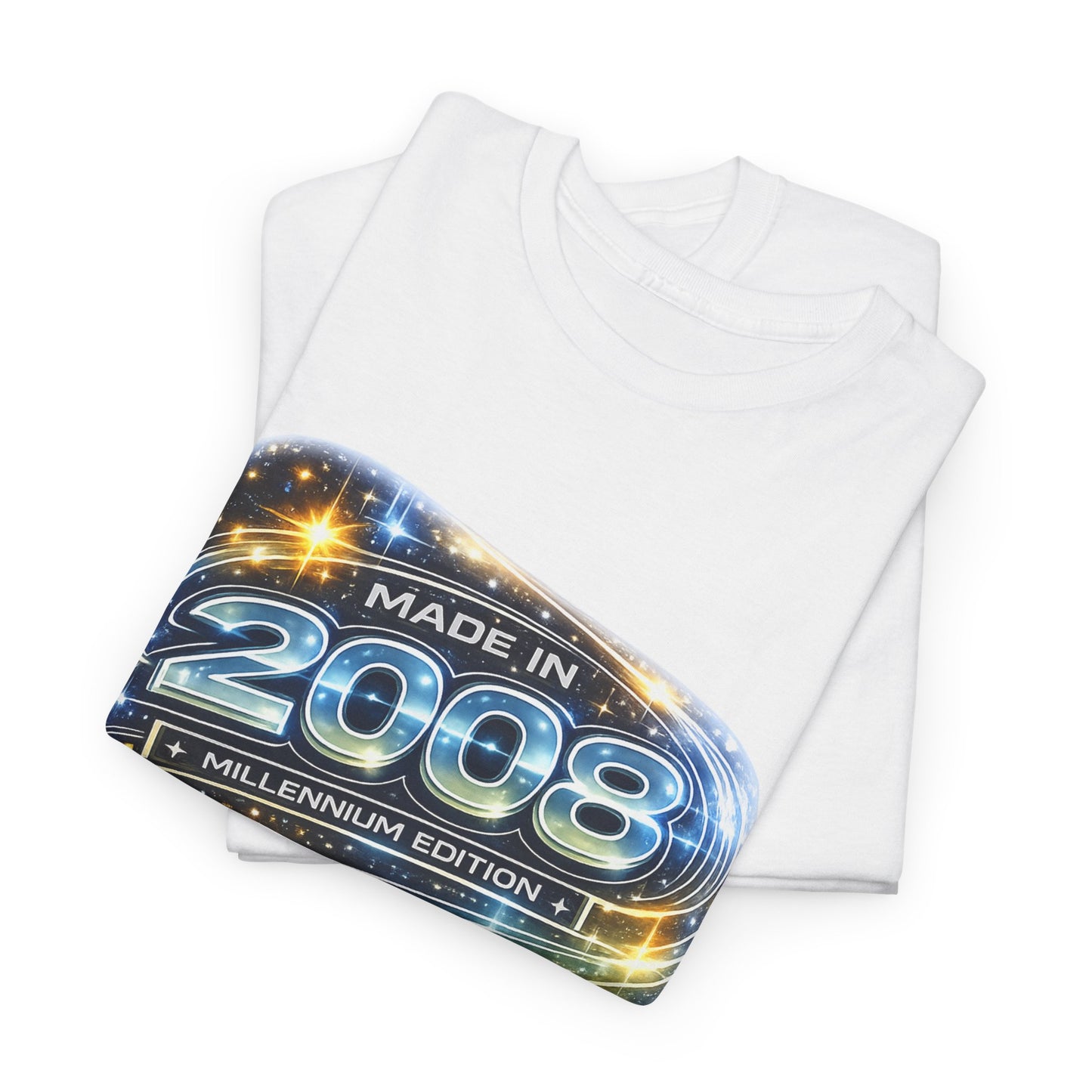 Born in 2008 Y2K T-Shirt, Retro 2000s Birthday Shirt, Vintage 2008 Graphic Tee, Unisex Nostalgia Gift